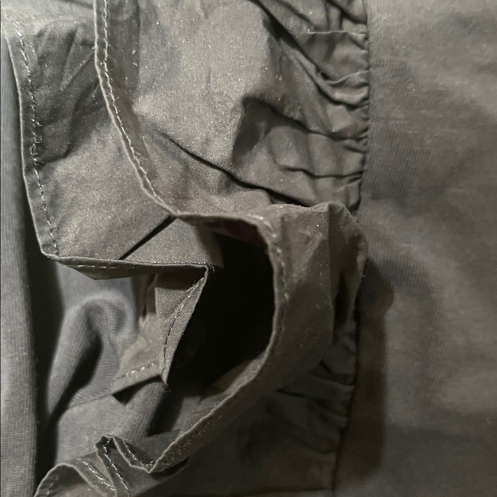 Navy Ruffle Top S English Factory. - Picture 4 of 5